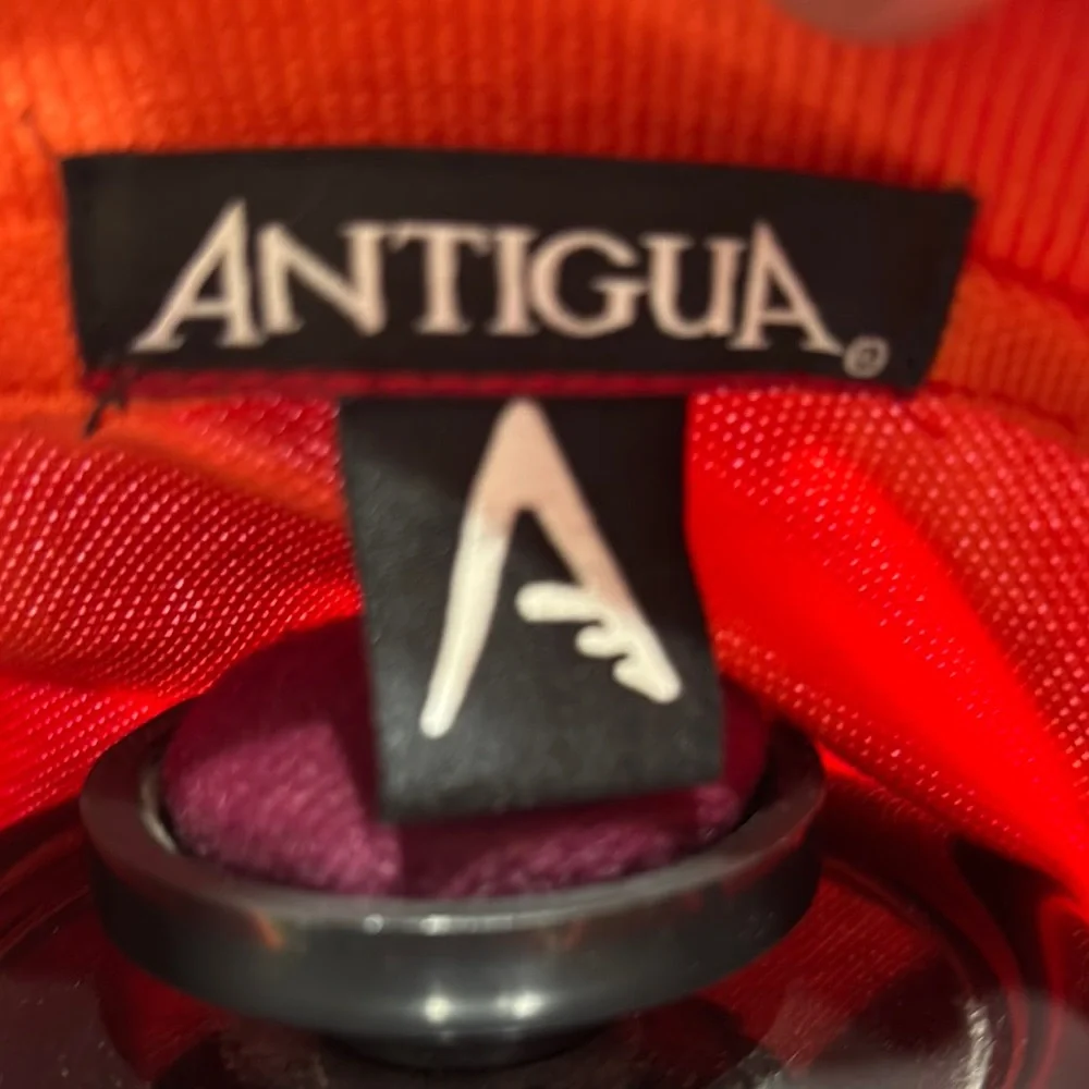 NWT ANTIGUA Men's Orange Polo Long Sleeve Shirt, Sixe 2XL